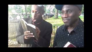 PART 4 IS JESUS GOD LAMIN VS A TRINITARIAN CHRISTIAN PREACHER AT SPEAKERS CORNER [upl. by Nnylyaj]