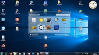 Como poner Reloj y Calendario Grandes en tu pantalla Windows 7 Pro [upl. by Pigeon]