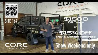 Perth 4WD Show Tray amp Canopy Deal  Core Offroad 4wd coreoffroad 4x4 customcanopy canopy [upl. by Fugazy]