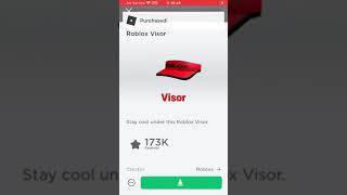 How To Get Roblox Visor [upl. by Hcab498]