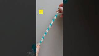 Diy a bracelet in 1 minute Easy bracelet tutorialbracelettutorial beading [upl. by Chantal]