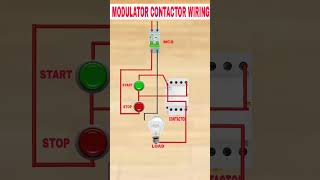 modulator contactor connection electrical electrician electric tools electrictrick358 [upl. by Felder834]