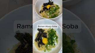 Ramen Abura Soba [upl. by Maegan]