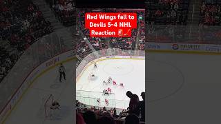 Red Wings fall to Devils 54 NHL Reaction 🚨🏒 [upl. by Adnirod750]