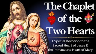 Chaplet of the Two Hearts  Sacred Heart of Jesus amp Immaculate Heart of Mary [upl. by Hannus]