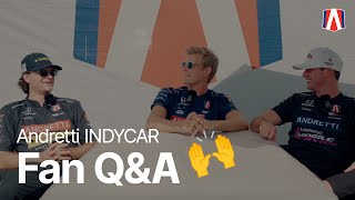 You asked we answered 🗣️  Andretti INDYCAR [upl. by Laughlin198]