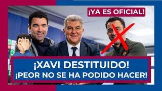 🤦‍♂️🚨 ¡OFICIAL XAVI FULMINADO DE LA PEOR MANERA POSIBLE 🚨🤦‍♂️ ¡FLICK SERÁ PRESENTADO EN UNOS DÍAS [upl. by Auburta]