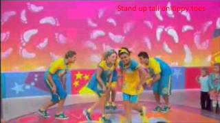 Hi5 Stand Up Tall On Tippy Toes subtitled [upl. by Ylloj237]