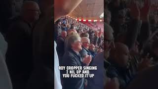 Roy Cropper singing in the Leicester end at Southampton today😄 [upl. by Akimas841]