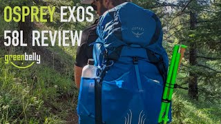 Osprey Exos 58 Review [upl. by Einahpet]