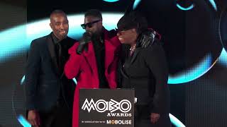 Ghetts MOBOs Pioneer Award Acceptance Speech [upl. by Chapin226]