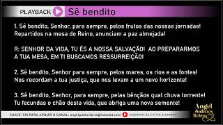 Sê bendito Senhor para sempre PLAYBACK [upl. by Burford]