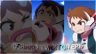 Ochako Uraraka  Free Twixtor clips  Mha • saison 7 episode 15 [upl. by Pollack608]