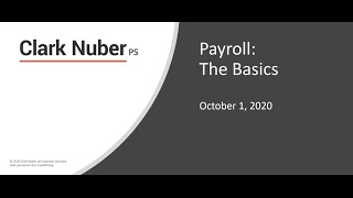 Payroll Basics [upl. by Yssep]