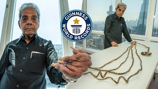 Why He Cut His Nails After 66 Years  Guinness World Records [upl. by Sergent703]