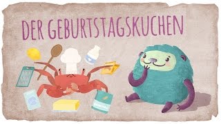 Der Geburtstagskuchen  für Kinder mit Flunkeblunk  Kuchen backen  Backen mit Kindern [upl. by Schechinger]