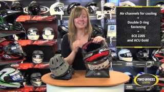 Shoei NXR Helmet Review by Two Wheel Centre [upl. by Ahsenauq400]