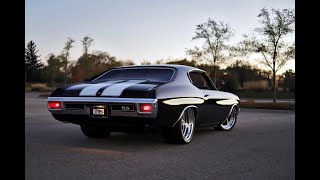 MINIMALIST BEAST of a Restomod 70 Chevy CHEVELLE SUPER SPORT [upl. by Utir]