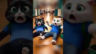 cartoon قطط funnyحيوانات cat lover cut kitten cute cat cute cuteanimals cute kitten funny [upl. by Yursa941]