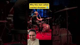 Craziest drum solo 🥶 drums drummer drumsolo [upl. by Elleval95]