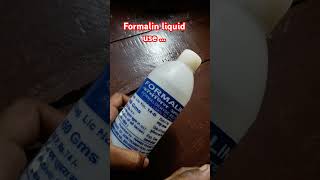 Formalin liquid vedio  formalin animals use liquids medicine cow farming [upl. by Yme624]