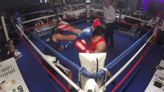 Ultra White Collar Boxing  Nottingham Show 1  Raheem Rahman VS Calvin Peddie [upl. by Lancey]