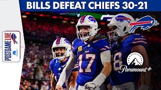 Bills End Chiefs Unbeaten Streak Defeat KC 3021 Bills Postgame Live  Buffalo Bills [upl. by Nednerb95]