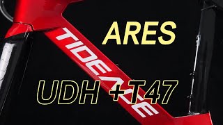 UCI Certified UDH Hanger T47 Bottom Bracket ARES Aerodynamic Road Bicycle Frameset [upl. by Archer]