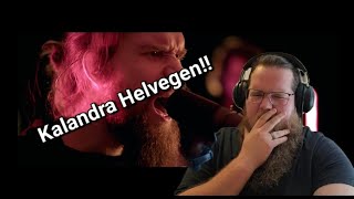 Wardruna  Helvegen Kalandra cover REACTION [upl. by Amadis]