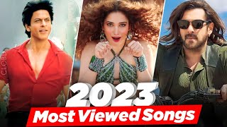 Most Viewed Indian Songs On YouTube in 2023  CLOBD [upl. by Anirbaz]