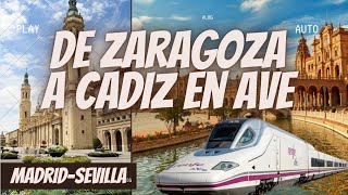 Como ir De Zaragoza a Sevilla en AVE parte 2 [upl. by Brendis]