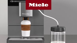 Kaffeevollautomat CM5  Parameter einstellen I Miele [upl. by Cumine994]