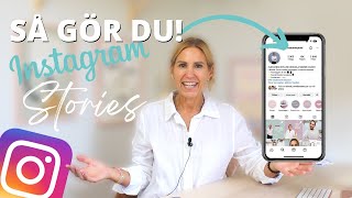 Instagram Stories — så här gör du [upl. by Pierro243]