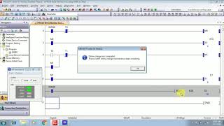 Counter and Timer Excercise GX Works 2 Mitsubishi PLC Q Series [upl. by Haikezeh]