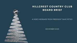 HCC Board Brief December 2023 [upl. by Pedaiah]