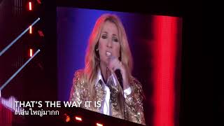 Celine Dion Live Concert In Bangkok 2018 [upl. by Ardehs]