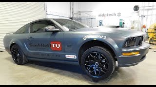 Ford Mustang GT RideTech Coilover Upgrade How To Set Ride Height [upl. by Slotnick]