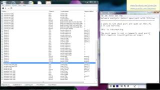 Malware analysis  detect open port with TCPview [upl. by Adnuahsal]