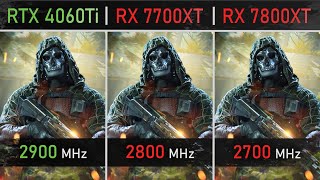 RTX 4060Ti vs RX 7700XT vs RX 7800XT  The FULL GPU COMPARISON [upl. by Balliol]