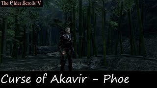 In Skyrim 1147 Curse of Akavir Phoe part 6 [upl. by Alletsyrc578]