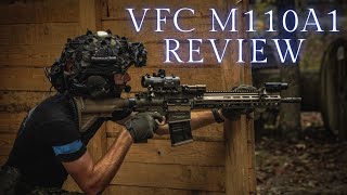 BRAND NEW VFC M110A1 Review w Gameplay [upl. by Lubet745]