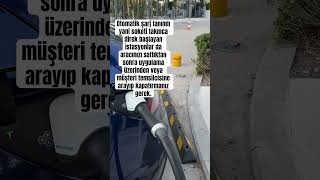 Tesla Model Y SR Otomatik şarj başlatma iptal etme  Şarj istasyonun özelliği teslamodely modely [upl. by Ettennor]