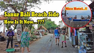 Sanur Bali Beach Side How Is It now What To Expect Sanur Bali update Oct 2023 [upl. by Anialam]