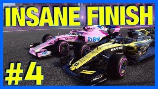 F1 2018 Career Mode  UNBELIEVABLE FINISH Part 4 [upl. by Aika]