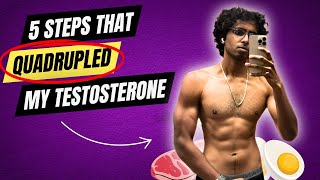 5 Changes That QUADRUPLED My Testosterone Naturally [upl. by Catriona]