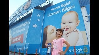 BERKAY BEBEK İÇİN ALIŞVERİŞTEYİZYATAK VE BEBEK ARABASI ARIYORUZEBEBEK ALIŞVERİŞİMİZ 1 [upl. by Wallraff]