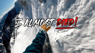 I ALMOST DIED  Fernie Bound EPIII Fernie Snowboarding [upl. by Wolf]