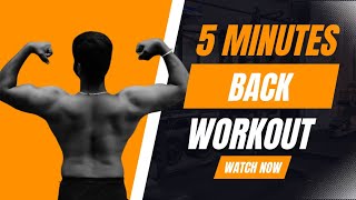 Top 5 Back Workouts How To Grow Your Back Top 5 Exercises Which Help Me Build My Back [upl. by Notgnilra]