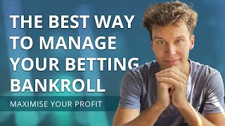 The best way to manage your betting bankroll  Turn sports betting into investing [upl. by Hayyim53]