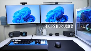 Samsung S8 27quot 4K IPS USB C Monitor Review  Affordable 4K IPS HDR Monitor LS27A800U [upl. by Ruyle]